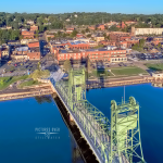 Stillwater Downtown Sunrise summer bridge Greg Schulz Pictures Over Stillwater