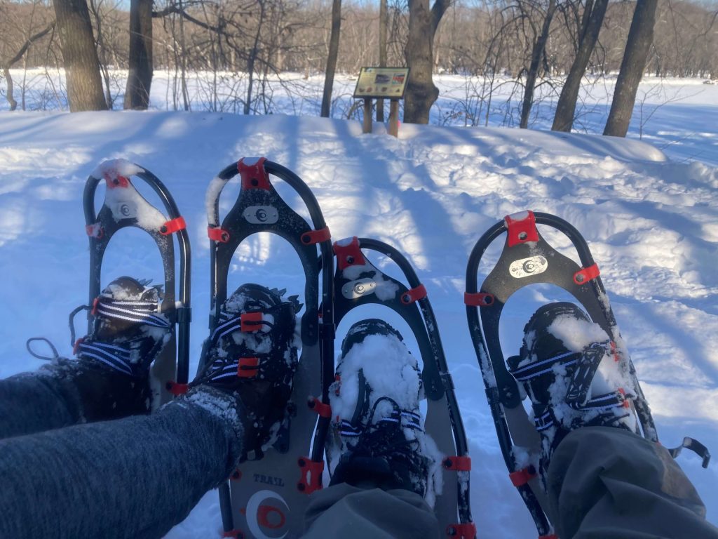 2022 Winter Snowshoes at William OBrien State Park David Wenell scaled